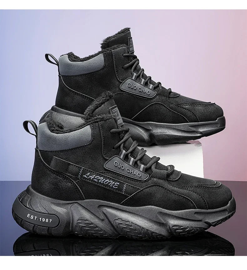 Winter Sport Shoes for Men Sports and Leisure Loafers Ankle Boots Casual Shoes Casual Sneaker Platform Sports Shoes Fashion New
