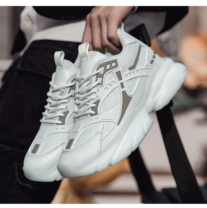 High Quality Casual Sports Elevator Shoes Height Boosting Dad Shoes for Men Hidden Heels Increase Insole 8CM Unisex Lift Sneaker