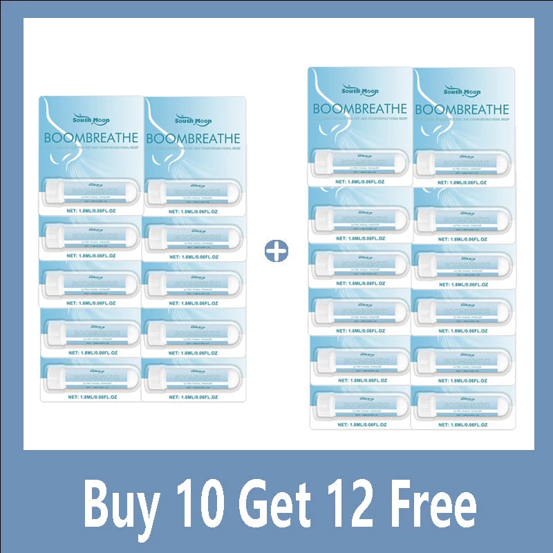Herbal Soothing Inhaler Cleaning Nasal Improve Discomfort Gentle and Non-irritating Nasal Inhaler Long-Lasting Refreshing
