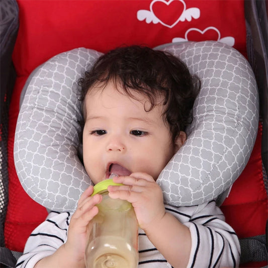 Baby Head Protective Pillow Safety Car Seat Neck Support Sleeping Pillows Adjustable Children U-Shape Headrest Cushion