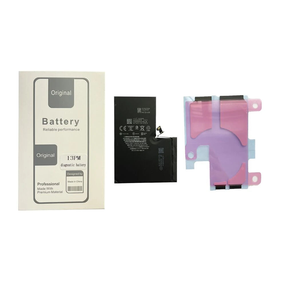 5Pcs/lot Diagnostic Battery For iPhone 12 14 13mini 15ProMax Show Genuine Parts 100% Healthy No Need Older BMS No Message Pop Up