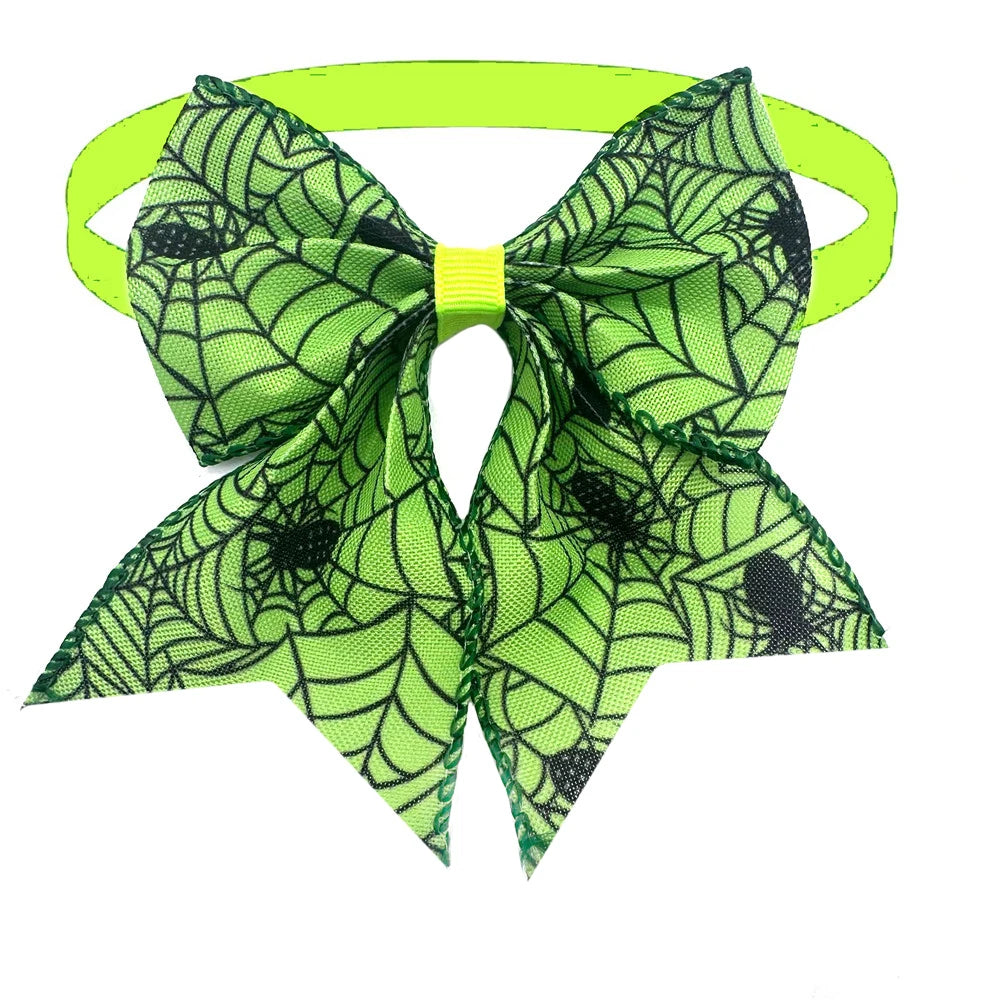 30/50 Pcs Holiday Pet Dog Bow Ties Puppy Halloween Collar Dog Bow Tie Design Puppy Collar for Small Dog Cat Grooming Products