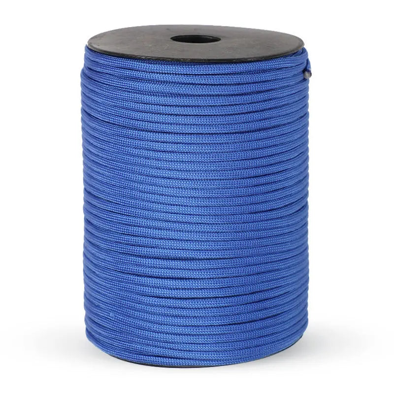 9 Core 650lb Paracord 30/50100m Dia.4mm Military Standard Parachute Rope Tent Accessories For Survival Bracelet DIY Making