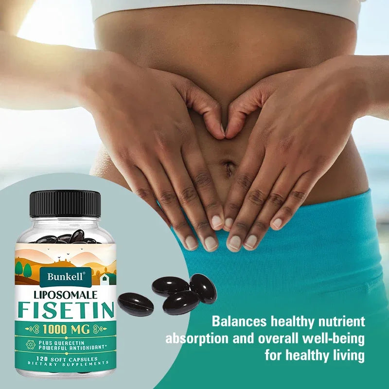 Liposomal Capsules,Anti-aging,Boosts Energy Levels,Improves Focus,Promotes Cellular Health,Boosts Metabolism-120 Capsules