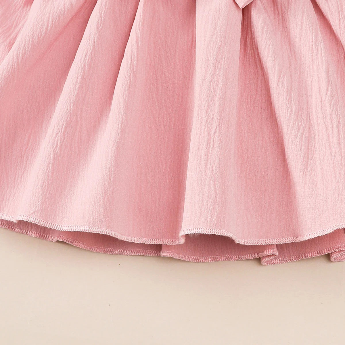 Baby girl Autumn Dress Ruffled Edges and Bow, Long sleeved Dress+Headband for 0-18 Months Cute Baby girl Holiday Party Costume