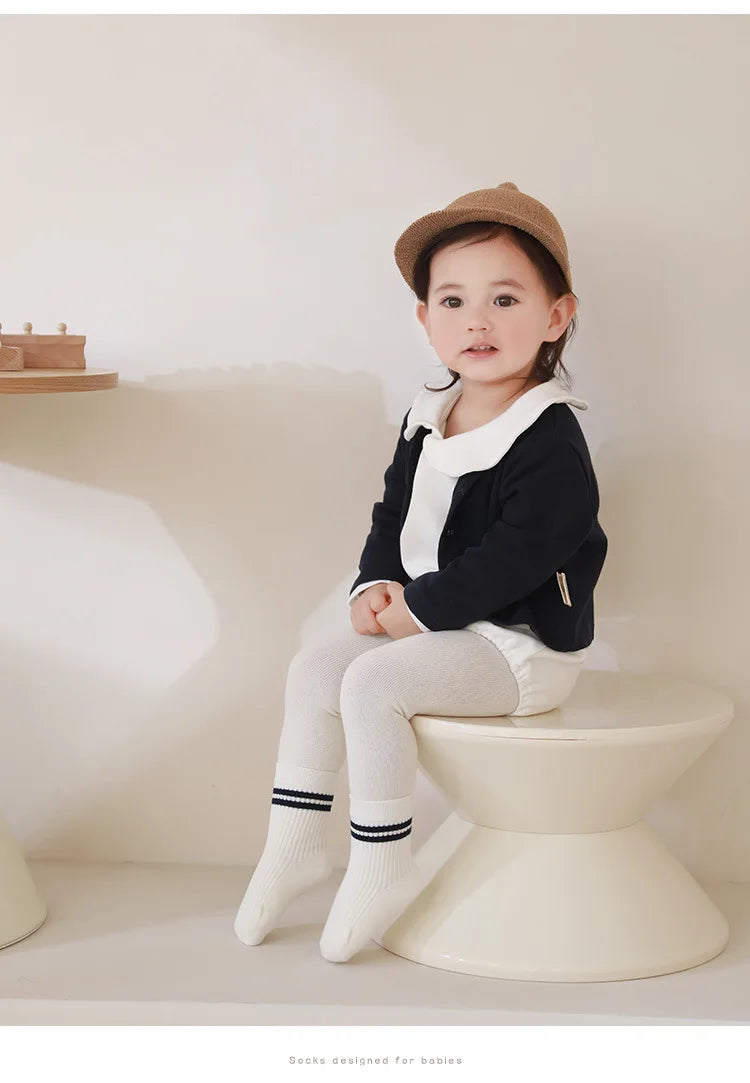 6/3 Pairs Children Socks School Socks With Stylish Designs Boy Socks Girl's Socks For Newborn Baby Accessories