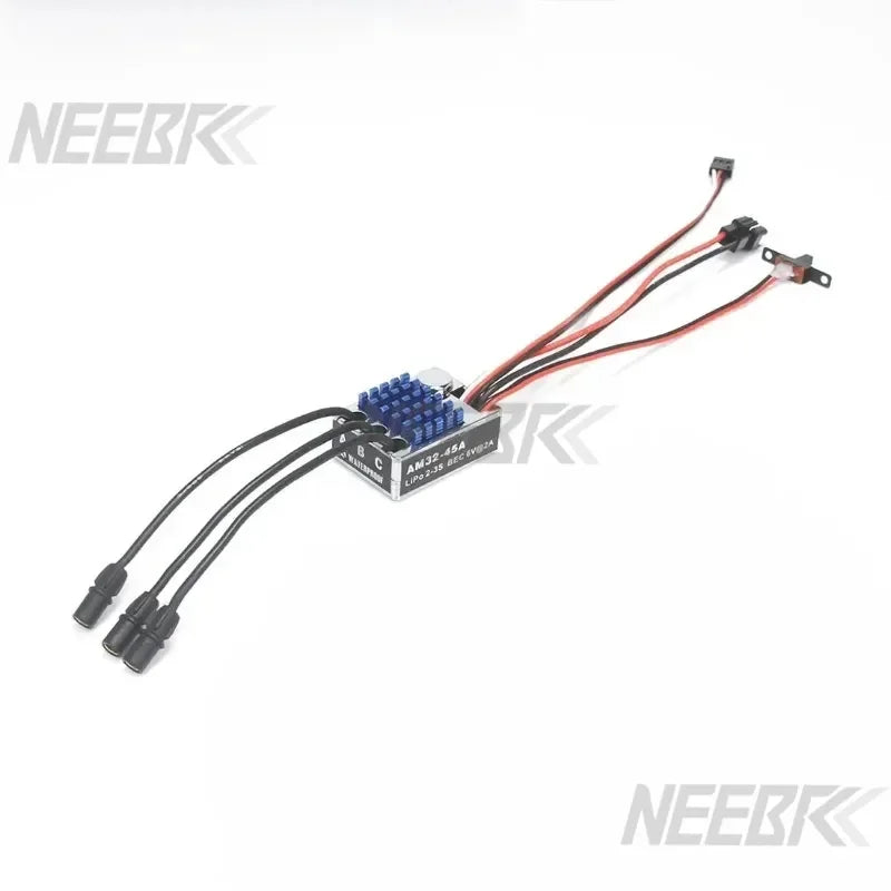 1/12 RC MN Car MN82 MN99 MN168 MN78 Upgrade Kit 2322 2600KV 3500KV Brushless Motor AM32 45A ESC SM3.0/T Plug Model DIY Parts