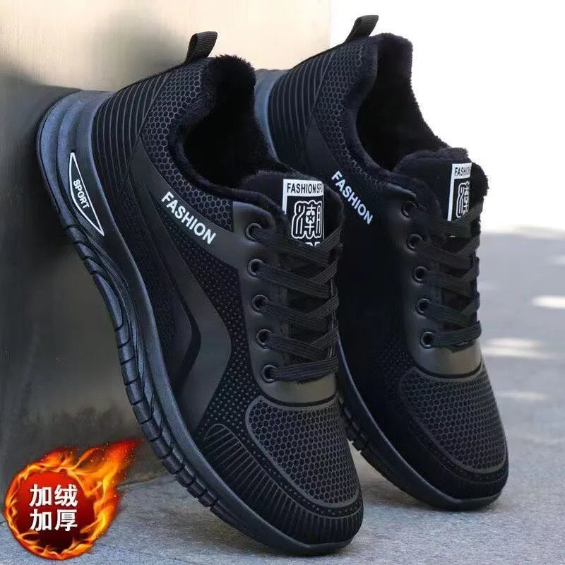 Men's Sport Shoes New Lightweight Comfortable Fashionable Casual Running Shoes Suitable for Youth Thick Bottom Running Style