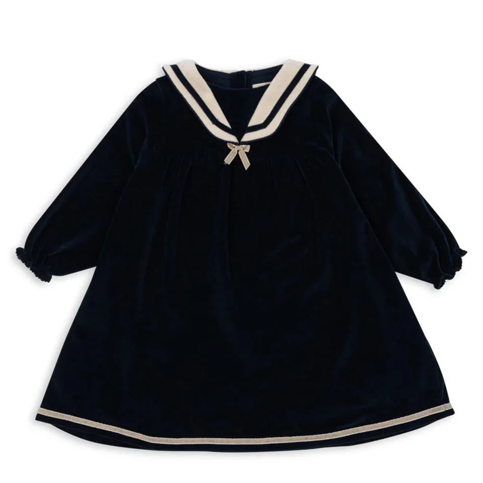 Autumn Winter Kids Christmas Dresses KS 2024 Velvet Bow Girl Princess Dress Baby Jumpsuit New Year Party Children's Clothing