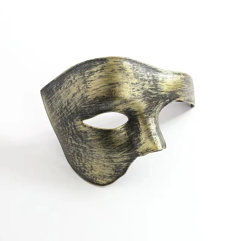 Halloween Opera Men Mask Masquerade Cosplay Masks Fashion Creative Phantom Half Face Mask Carnival Costume Props