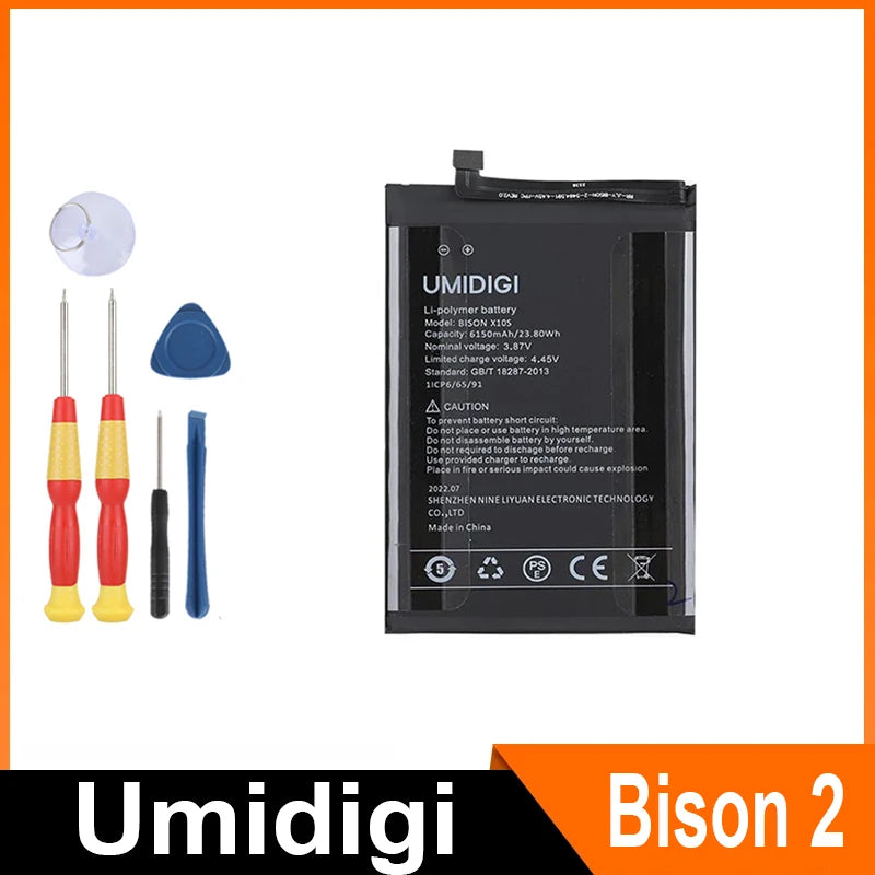 For Umidigi Bison/Bison 2 Pro/Bison 2/Bison X10 Pro/Bison X10/Power 5/A9 Pro Phone / Battery Mobile Phone Accessories