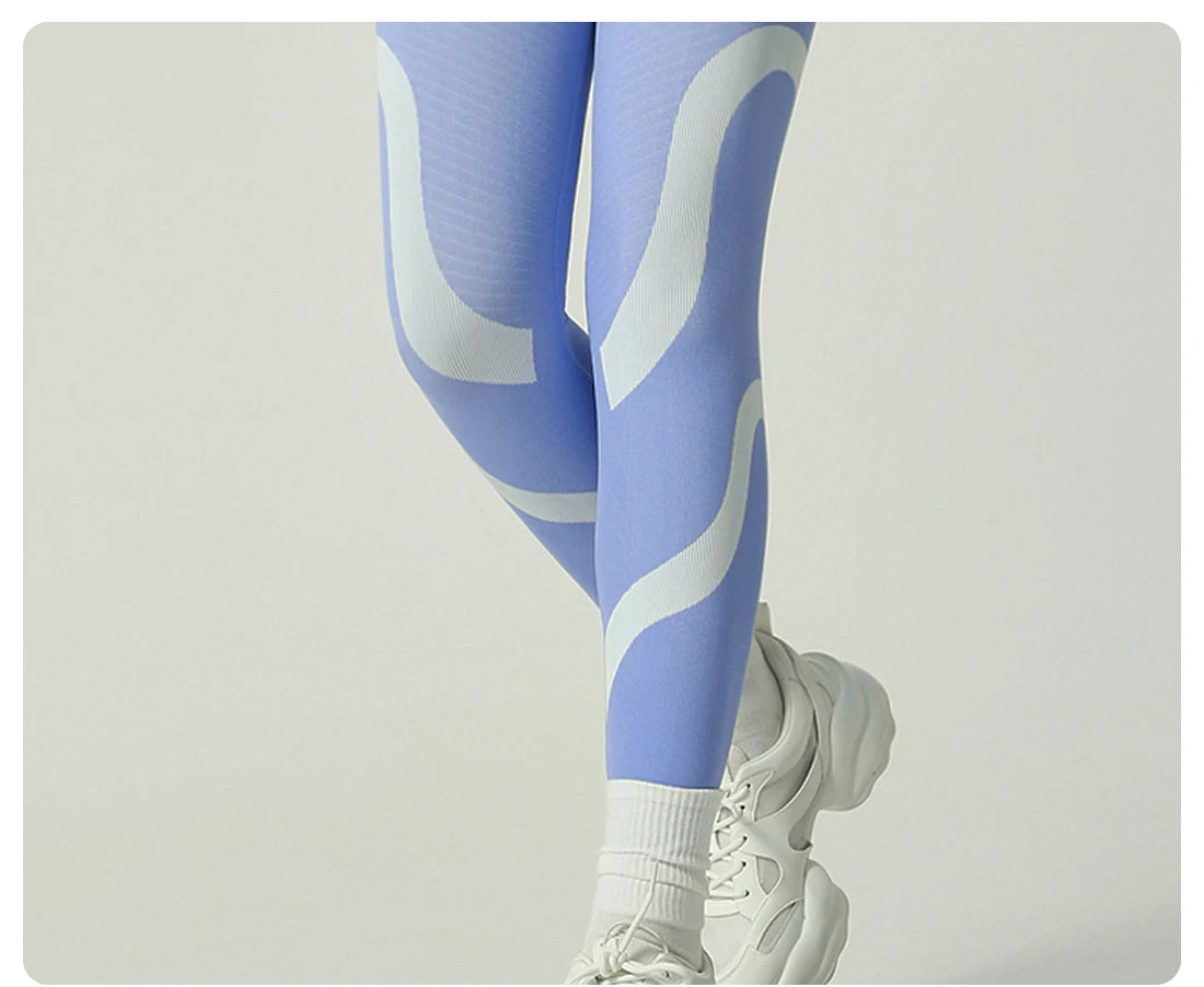 Seamless Ski Thermal Underwear Set Women Winter Warm Base Layer Long Sleeve Top Leggings Suit Breathable Outdoor Sports Wear