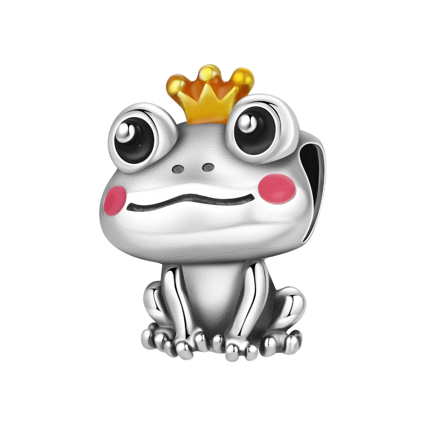 925 Sterling Silver Cute Pet Animal Lion King Pendant DIY Jewelry Beads for Women Bangle Bracelet Necklace Birthday Party Gifts