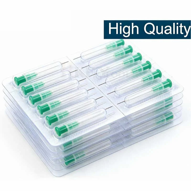 30G 13MM 32G 34G 4MM Disposable Painless Small Needle Irrigator Teeth Beauty Sterile Packaged Eyelid Care Tool Sharp Tip Tattoo