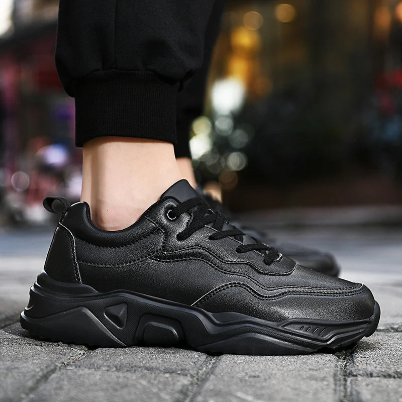 Winter Men Casual Shoes Breathable Warm Walking Sneakers Outdoor Lightweight Male Sport Shoes Lace-up Mens No-slip Running Shoes