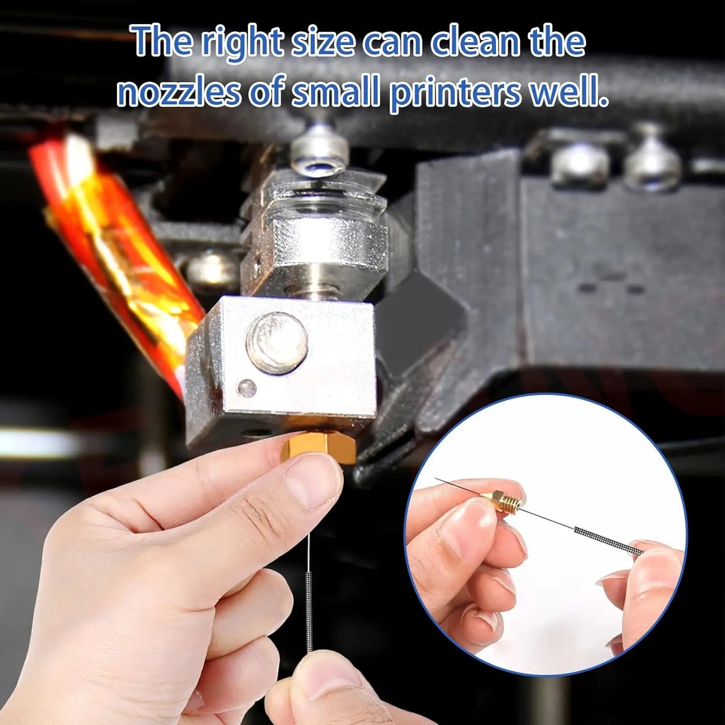 Creality 3D Printer Tool Kit Nozzle Cleaner,File,Engraving Knife,Tweezers,Scraper& Engraving Tools for Maintenance