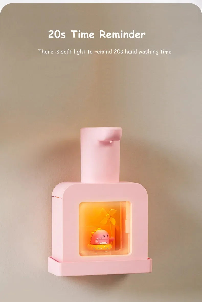 New Automatic Soap Dispenser Cute Pet Contact Free Hand Sanitizer USB Charging 400ml Liquid Dispensers Wash Handtizer Personal