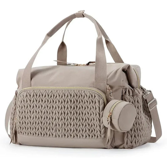 New Mommy Diaper Bag Large Capacity Organizer For Baby Diapersr Stroller Hanging Bags Maternity Women Fashion Tote Lightweight