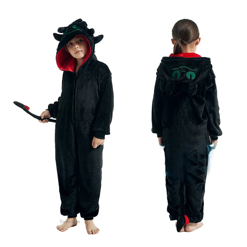 Adult Kids Wolf  Costume Animal Halloween Christmas Party Cosplay Costumes Onesie Child Role Play Jumpsuit Kigurumi Bodysuit