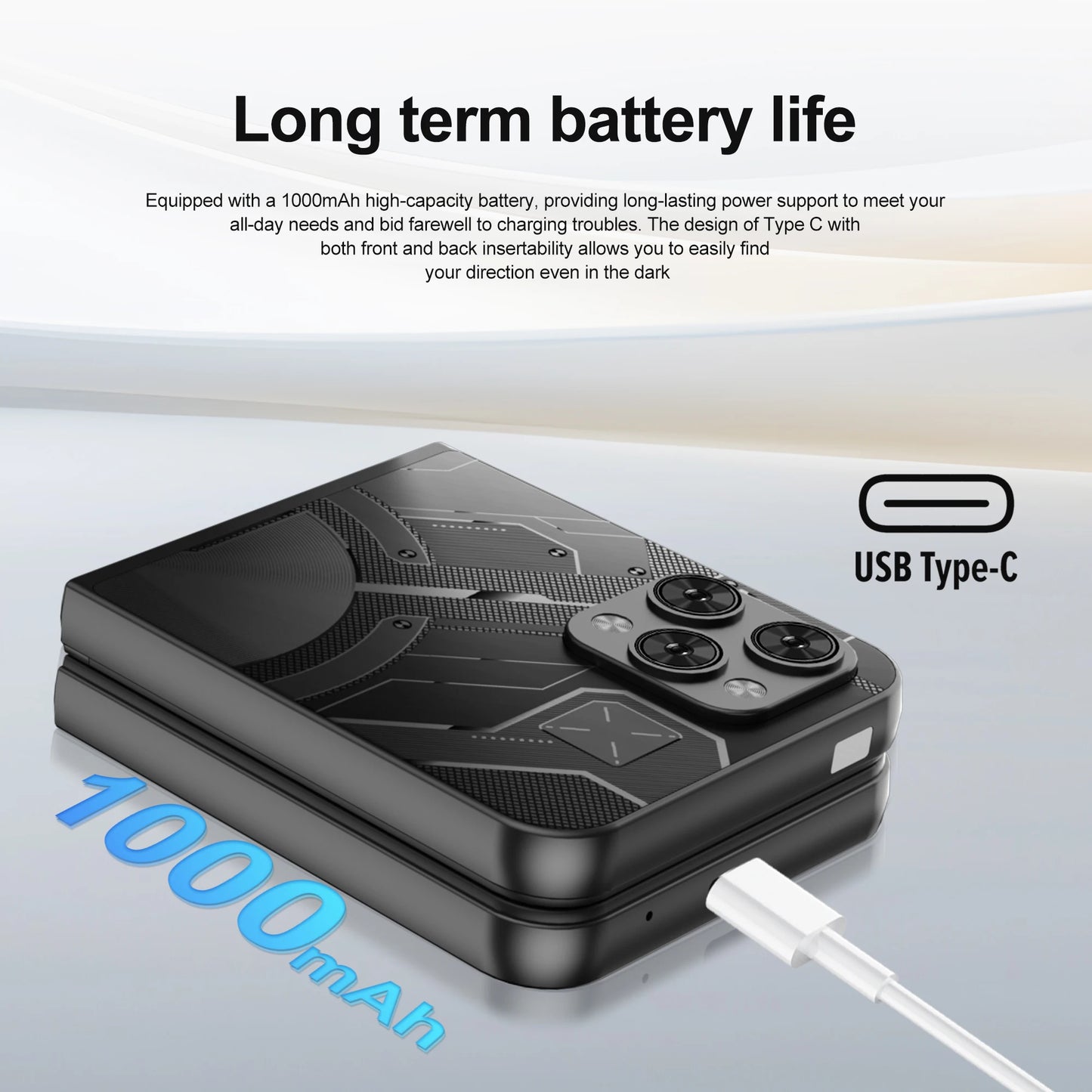 SERVO Flilo9 Foldable Mobile Phone 3G WCDMA Call Recording Speed Dial FM Radio Blacklist Torch Flip Cellphones Dual SIM Standby