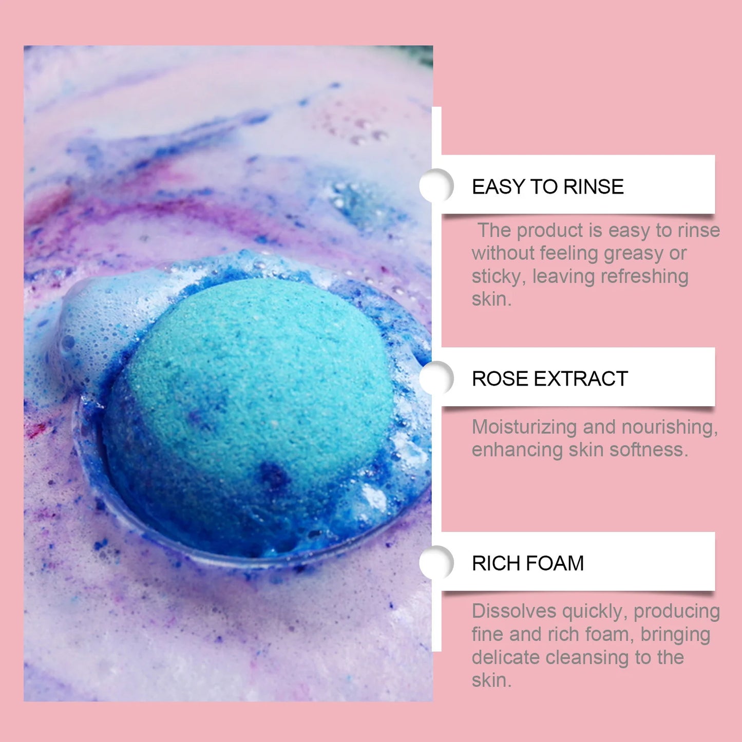 Moisturize Skin Fragrant Bath Balls Set Handmade Natural Bath Bomb Men Women Soothing Exfoliate Floating Bubble Self Care Gifts