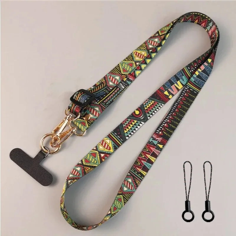2025 New Lanyard Cell Phone Wrist Hand Strap Cord to Hang the Mobile Rope Smartphone Shoulder Phone Chain Key Strap for IPhone