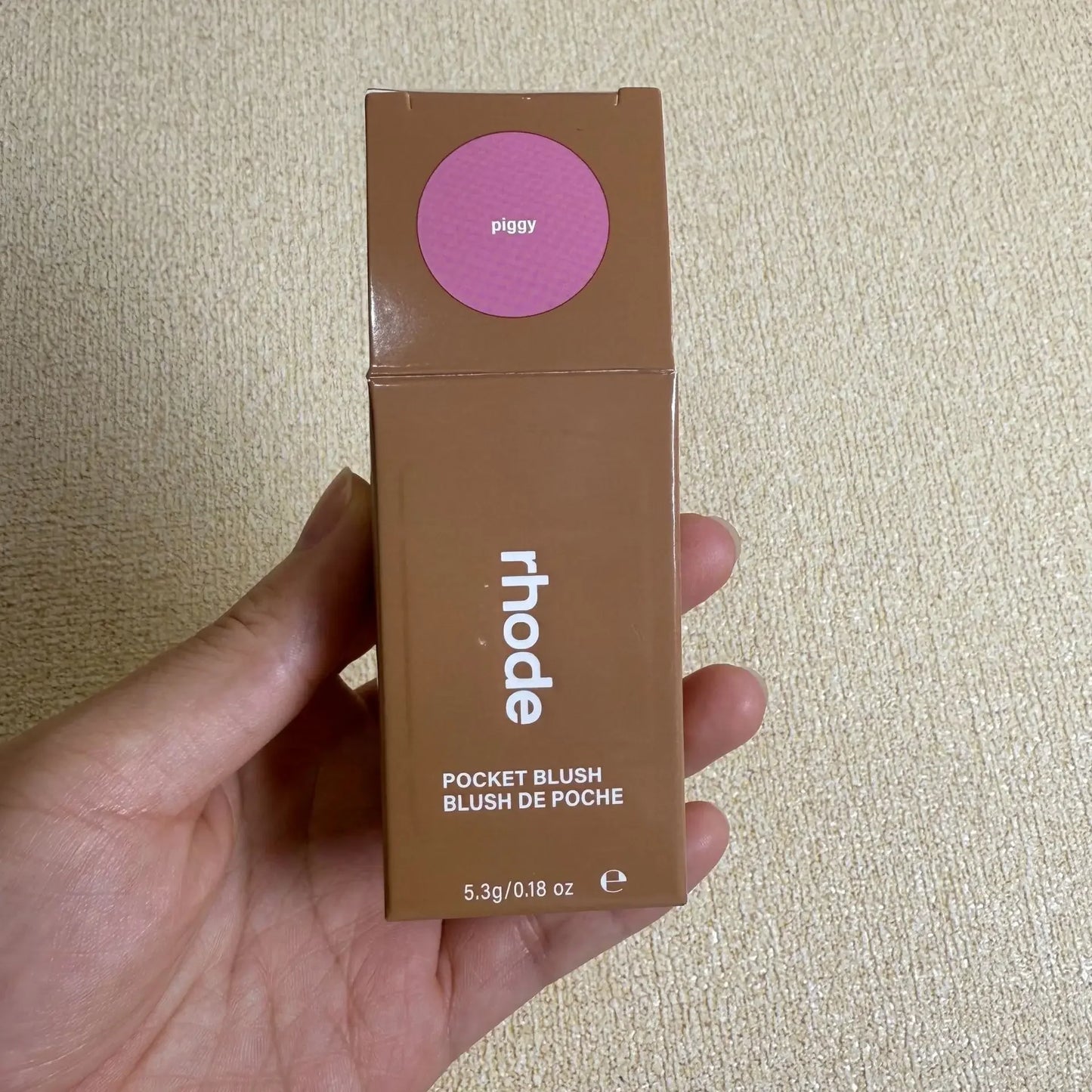 Rhode Skin Pocket Blush Stick Lip Cheek Hydrating Stick Natural Rouge Powder Blusher Cream Lipstick Cheek Teacup Candy Color
