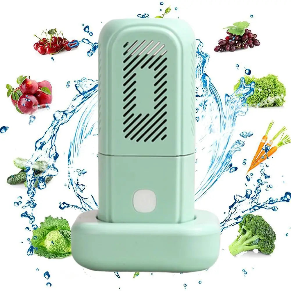 Wireless Capsule Fruit And Vegetable Cleaning Purifier Cleaning Machine Food Sterilization And Vegetable Washing Machine