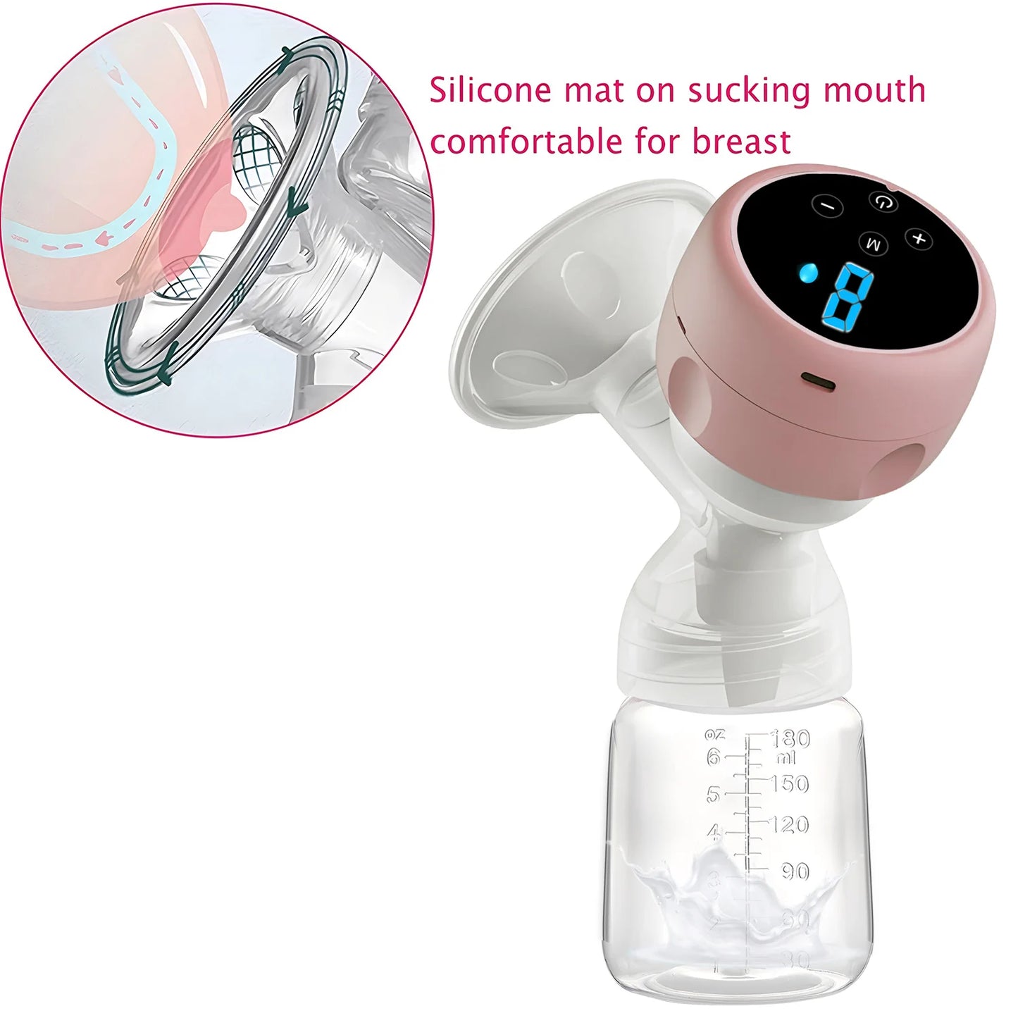 Breast Pump Baby Electric Suction Milk Pump Feeding Breasts Pumps