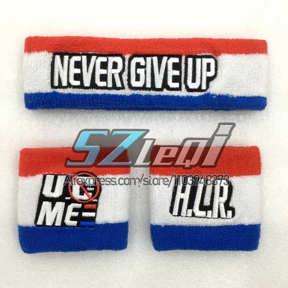 2024 Cotton Unisex Sports Sweatband For JOHN CENA Wristband Gym Running Safety Wrist Support Brace Wrap Bandage Wrist Protector