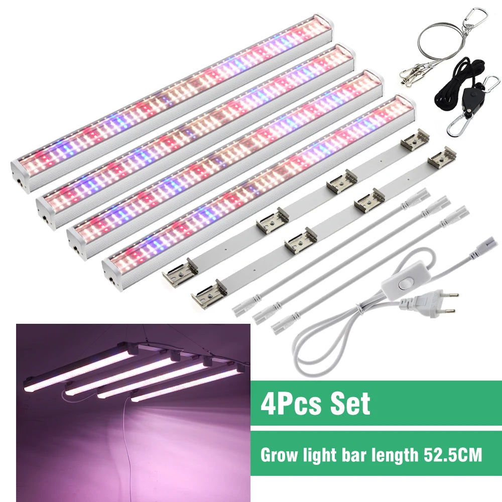 SunLight Tube LED Plant Grow Light Full Spectrum Hydroponic Vegetable Fill Light Greenhouse Greenhouse Cultivation Light