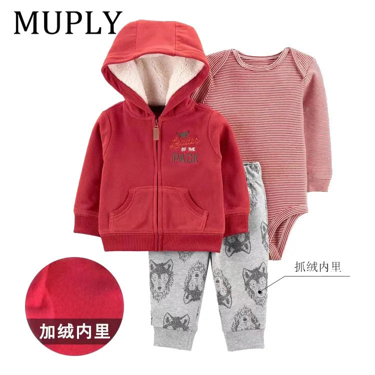 3-piece Suit Summer Baby Clothes Sets Baby Short Sleeve Shorts Cover Clothes Cute Girls Bebe Children Cotton 100% Clothing 6-24M