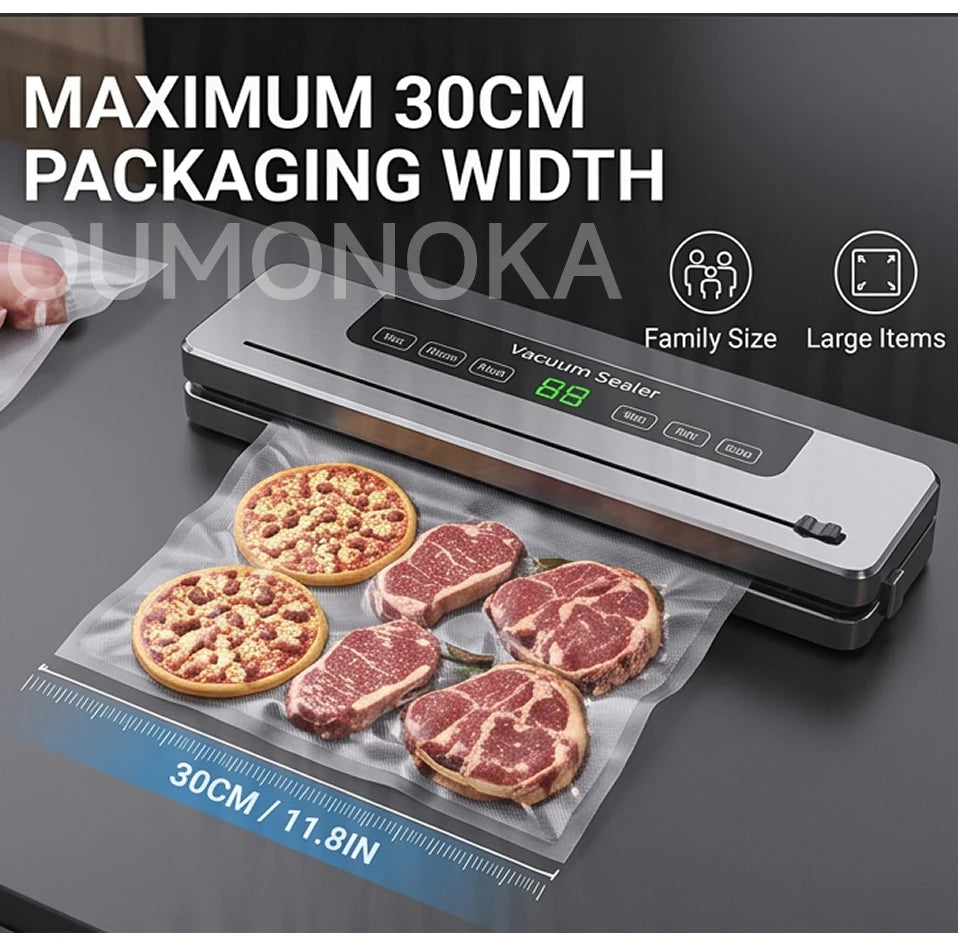 Portable Vacuum Sealer for Food Kitchen Gadgets Degasser Home Appliance Compressor Plastic Bag Sealer Vacuum Packaging Machine