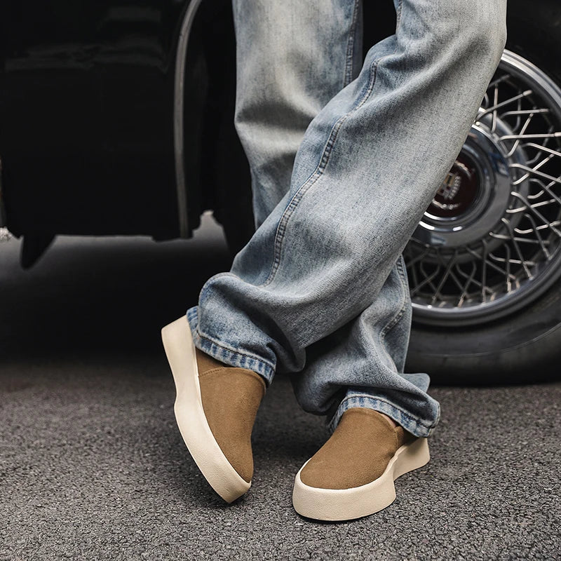 Luxury Brand Men's Loafers Slip-On Comfortable Casual Shoes Breathable Soft Sole Driving Moccasin Classic Male Walking Shoes
