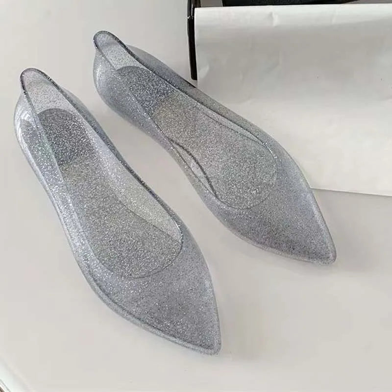 New Fashion Transparent Women's Shoes