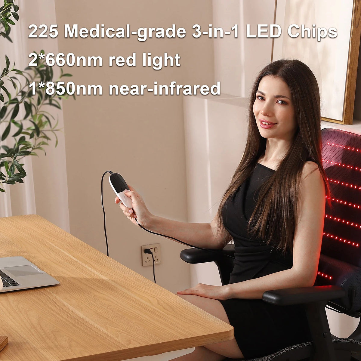 Red Light Therapy Mat with Far Infrared Heat 3D Neck Support Professional Pain Relief Massage Mat for Home Spa Use Muscle Relax
