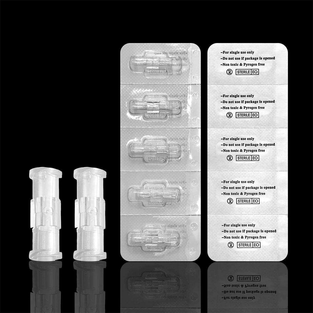 Individual Package PP Sterile Syringe Connector 20/50/100/500/1000 Pcs Female Luer Lock Disposable