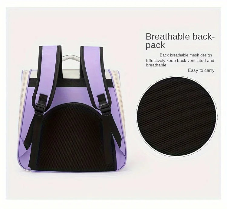 Cat Carrier Bags Windproof Outdoor Travel Backpack for Cat Small Dogs Transport Carrying Bag Cat Backpack Carriers With Cushion
