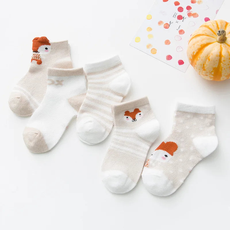 15Pairs/lot Infant Baby Socks Baby Socks for Girls Cotton Mesh Cute Newborn Boy Toddler Socks Baby Clothes Accessories