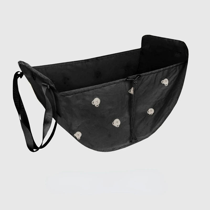 Portable Mommy Bag  Large Capacity Hanging Car Seat Back Storage Bag Stroller Baby Items Organizer String Travel Bag for Mom