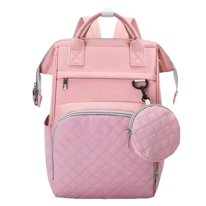 Diaper Bag Backpack Baby Essentials Travel Tote Multifunction Waterproof with Changing Station Pad Stroller Straps Big for Mommy