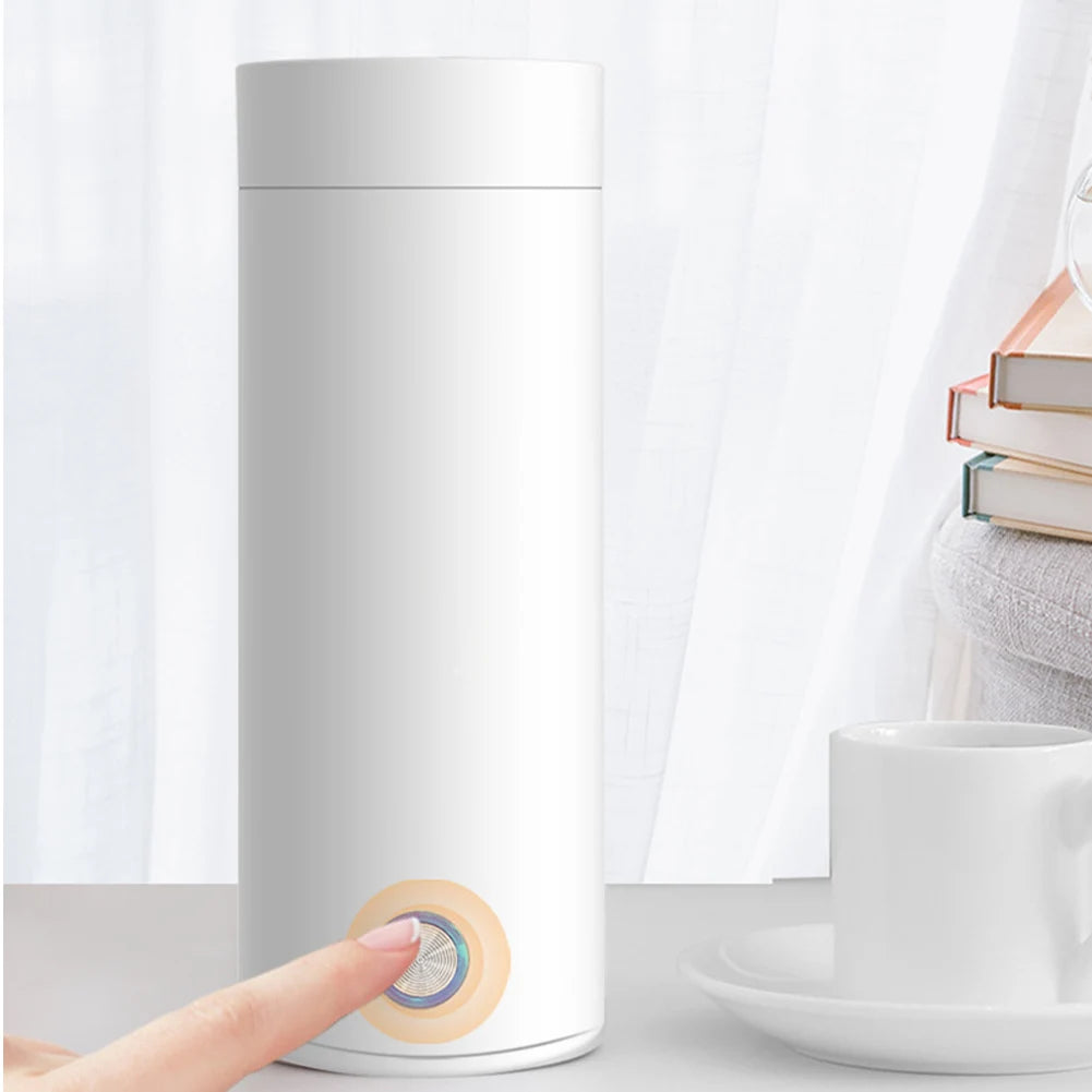 Portable Electric Kettles Cup 400ml 220V Tea Coffee Milk Electric Kettle Travel Boil Water Keep Warm Kitchen Appliances Thermo