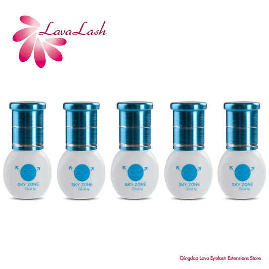 Sky Zone Eyelash Extensions Glue 5g Professional Korea Sky False Lash Glue with Sealed Bag Makeup Tools Shop Supplies