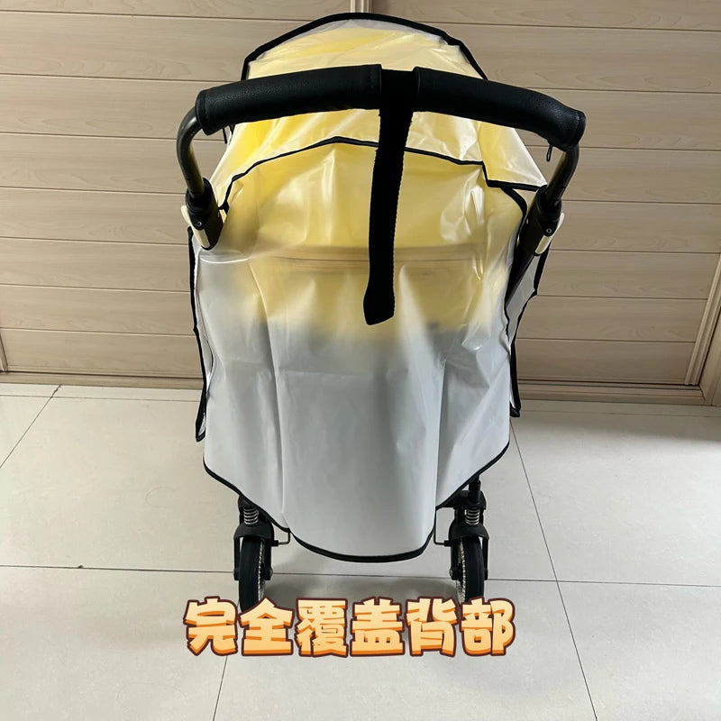 Waterproof Rain Cover Windshield Cover for Bugaboo Bee5 Bee6 stroller Pram Cart Dust Raincoat fit Accessories
