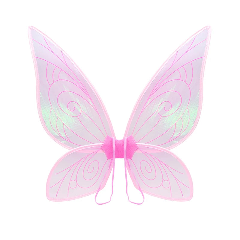 Cheap Top Quality Summer Fancy Baby Girl Fairy Rainbow Tutu Dress Halloween Cosplay Elf Princess Carnival Infant Party Ball Gown