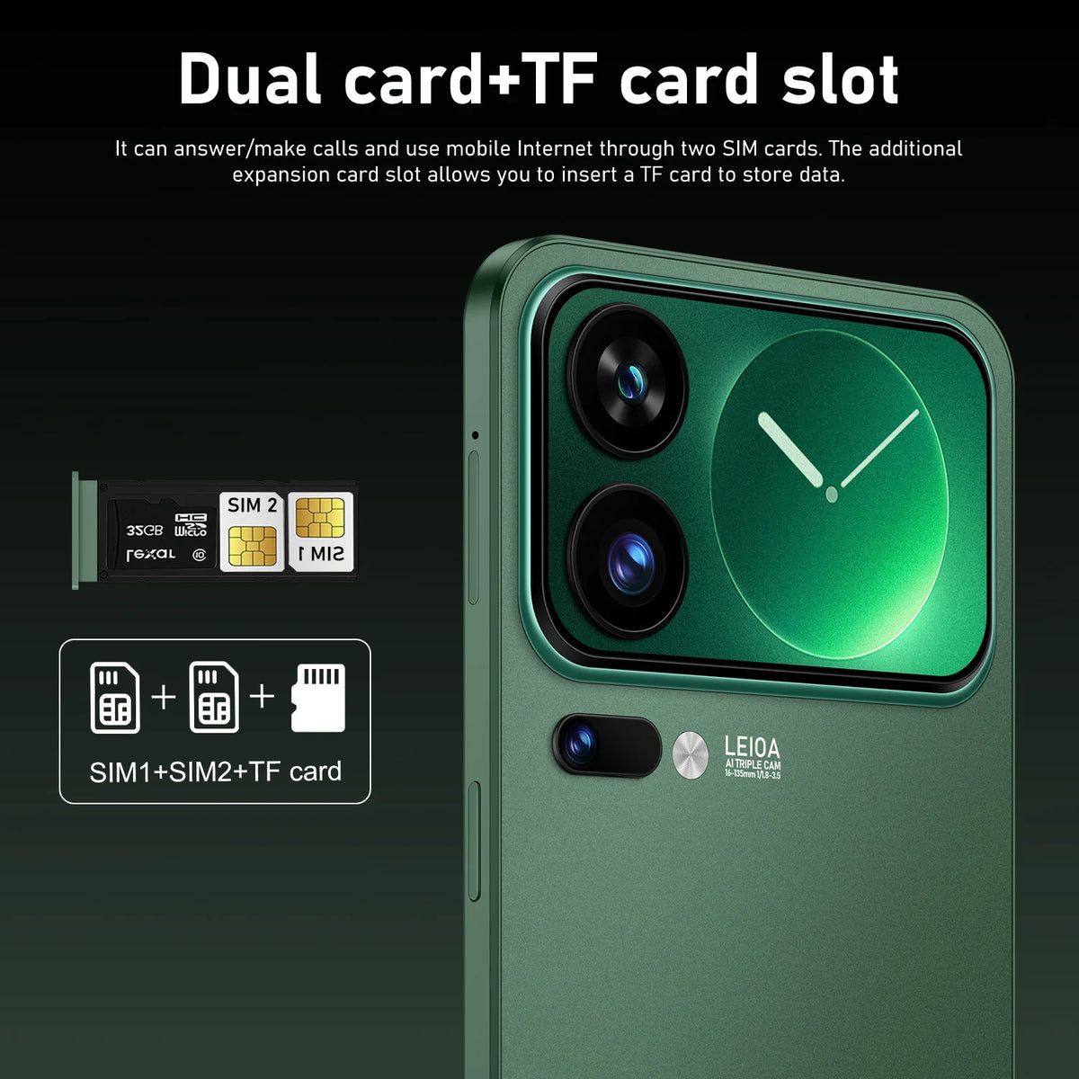 Hot 2026 High Quality M17 Pro Max New Original Intelligent 4G 5G Dual Card Dual Standby System Global Version 7800mAh Battery