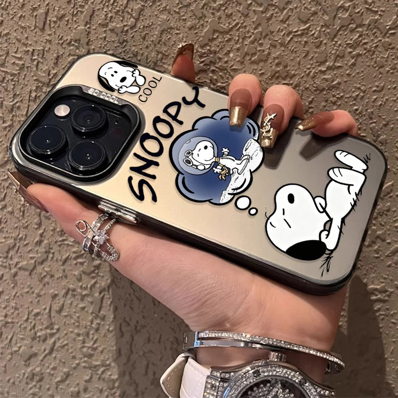 Anime Funny Dog Cool S-Snoopy Hard Phone Case for Xiaomi Redmi Note 15 14 13 12 10 9 Pro Plus 4G 5G 12S 11S 10S  9S Matte Cover