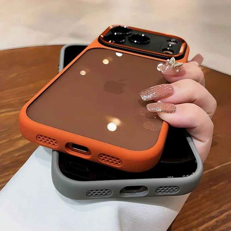 Luxury Transparent Phone Case for IPhone 17 Air 16 15 14 13 12 Pro Max Plus 17Air 17Pro 16Pro i17 Clear Shockproof Bumper Cover