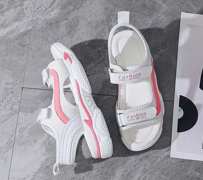 Woman Shoes Outdoor Platform Leather Sandals for Women Beach Daily Vip Chic and Elegant Wholesale Comfortable Summer 2025 H Shoe