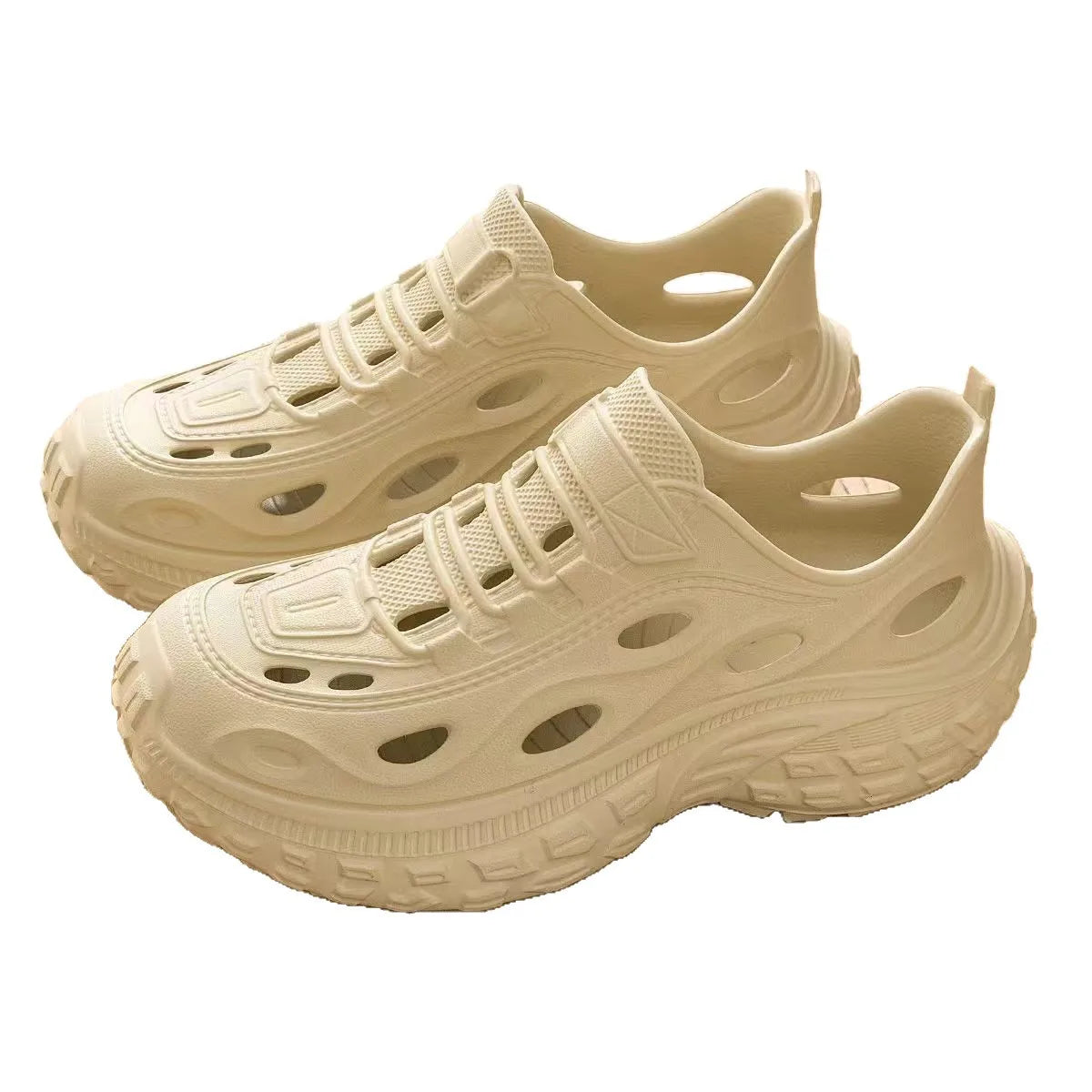 Outdoor Water Shoes Unisex Breathable EVA Clog Summer Sandals Men's Wearable Hiking Shoes Couples Casual round Toe Thongs
